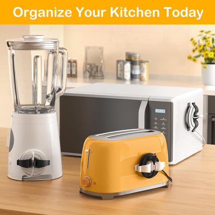 Cord Organizer for Kitchen Appliances-6PCS, Adhesive Cord Holder