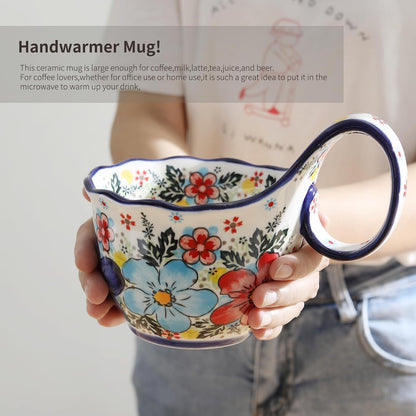 2023 Updated 18.6oz Ceramic Soup Bowl with Loop Handle - photo 5