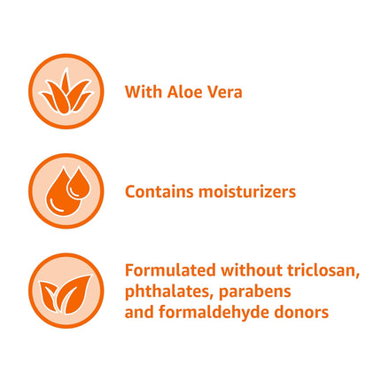 Amazon Essentials Liquid Hand Soap Refill, Aloe Vera, Moisturizing Formula, 50 Fl Oz, Pack of 1