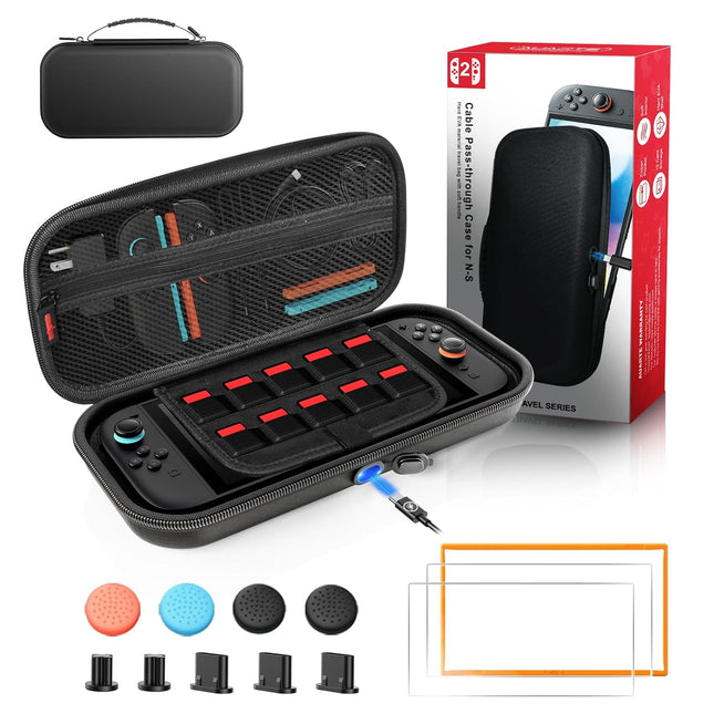 Handheld Console Carrying Case with Charge Inside