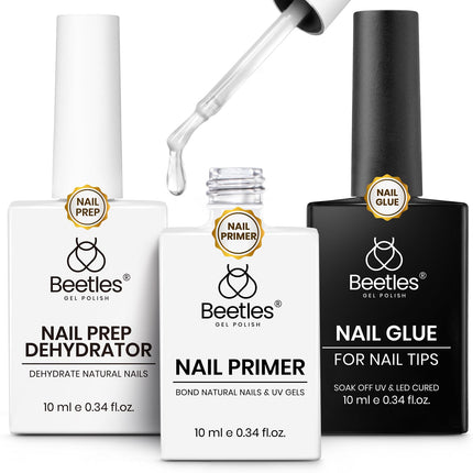 Fortalecimiento y crecimiento de uñas, esmalte de uñas rosa, tratamiento de cuidado de uñas