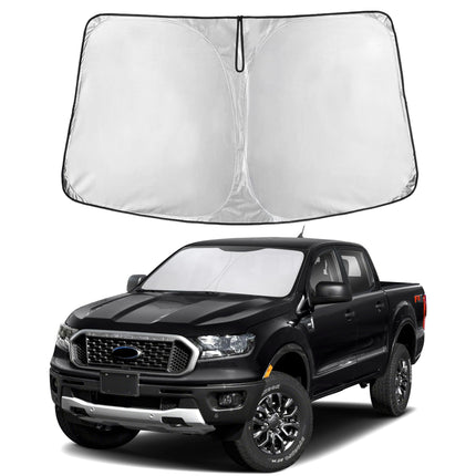 Car Front Windshield Sun Shade, Foldable Window Shade for SUVs