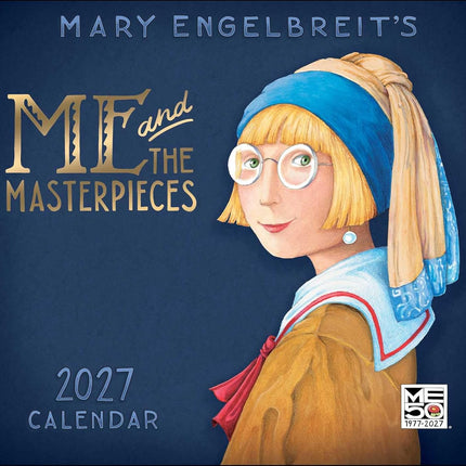 Mary Engelbreit's ME and the Masterpieces 2027 Deluxe Wall Calendar