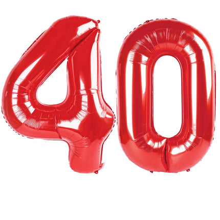 Number Balloons 5 Balloon Blue Birthday Decorations for Men Party, 40 Inch