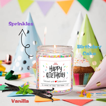 Vanilla Cream Scented Birthday Candle for Women - photo 3