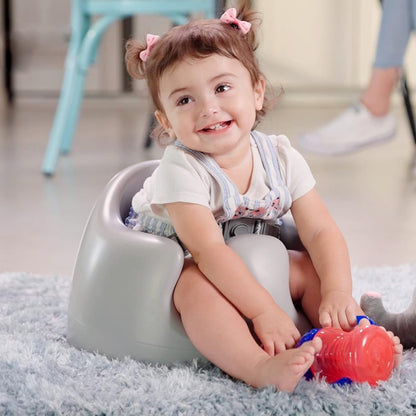 My Floor Seat Portable Baby Chair with Soft Foam Cushion, Safety Harness, and High Back Design - 4+ - photo 5