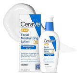 CeraVe AM SPF 30 Oil-Free Daily Facial Moisturizing Lotion 3 oz