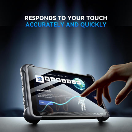 mucar Tempered Glass Screen Protector 892BT Scanner - 9H Hardness, HD Clarity, Anti-Scratch & Easy Installation