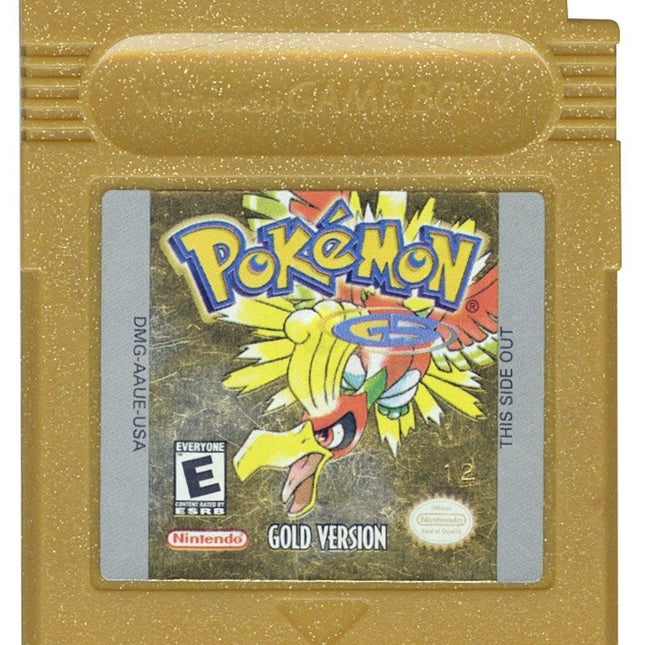 Pokemon Gold Version Nintendo GameBoy Original Authentic Advance Color GBA SP (Renewed)