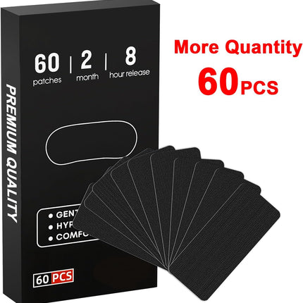 Black Premium Tape (60 Pack), Easy to Use, Convenient to Carry, Strong Adhesive Tape Multi