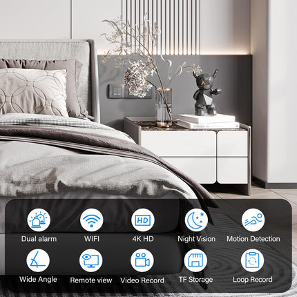 1080P Full HD Indoor WiFi Camera, Home Security Pet Monitor Nanny Cam, Night Vision & Motion Detection