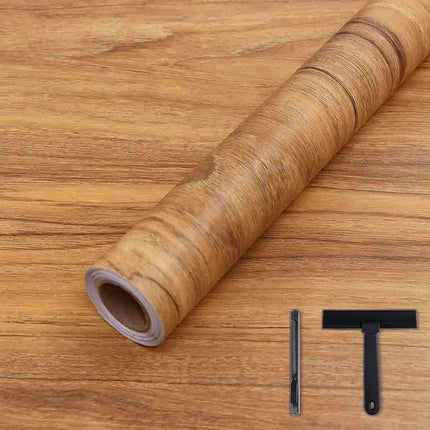 Wood Grain Contact Paper for Countertops Peel and Stick Wallpaper