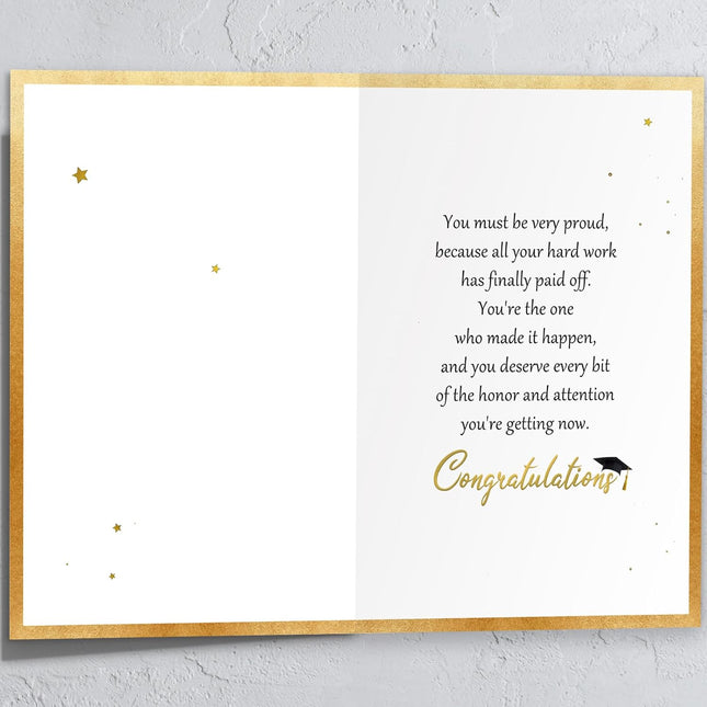 College Graduation Card, Inspirational Graduation Card Gift