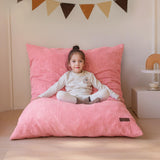 3 in 1 Kids Bean Bag Chair, Comfy Floor Sofa with Removed Cover