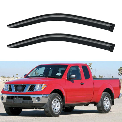 Window Visors Rain Guards for 2017-2026 Ford F250-F550 Super Duty Crew Cab