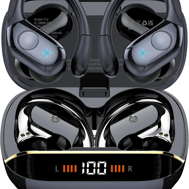 Wireless Earbuds Bluetooth 5.4 Headphones 75H Stereo Deep Bass