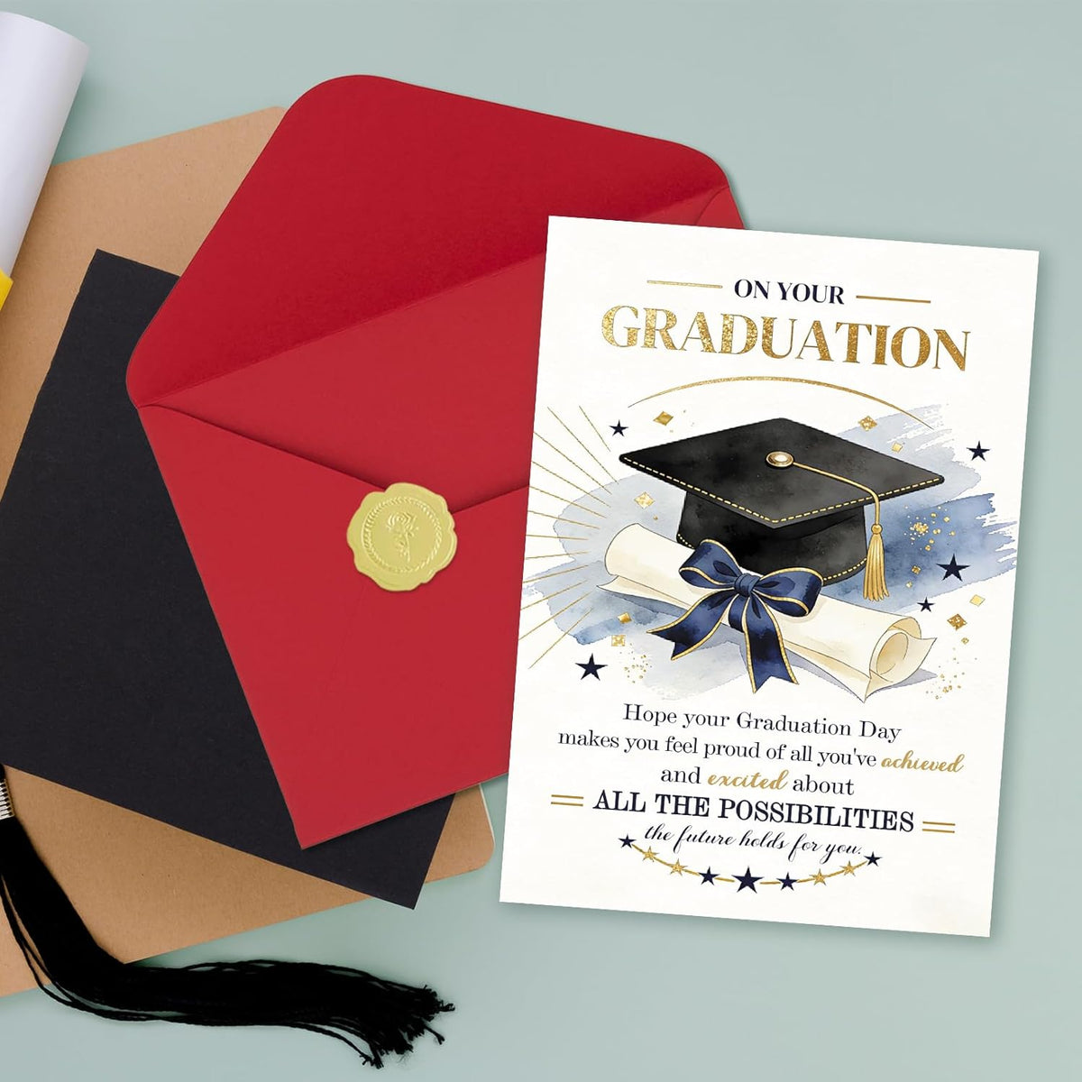 Inspirational Graduation Congratulations Card - photo 4