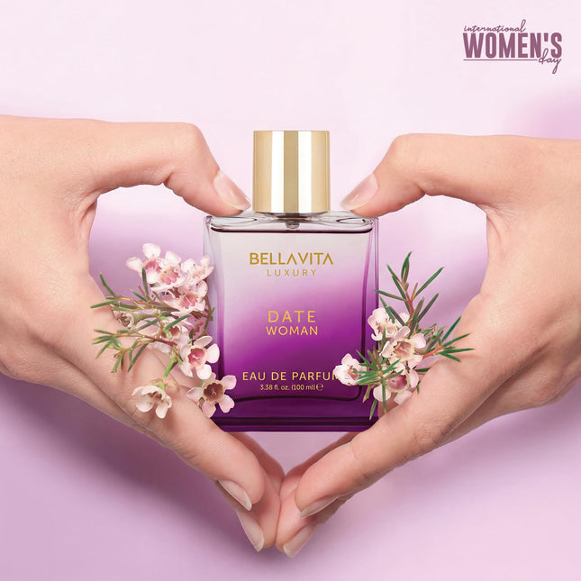 Bellavita Luxury DATE Woman Eau de Parfum for Women, 3.4 fl oz (100 ml) - photo 2