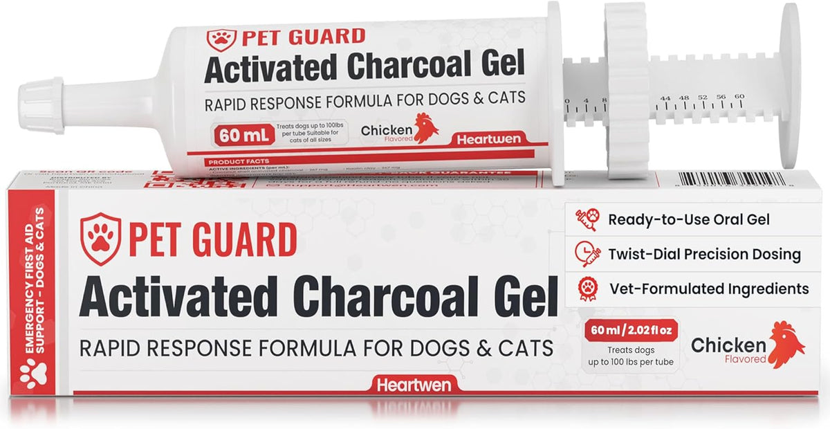 Activated Charcoal for Dogs & Cats (60 mL)