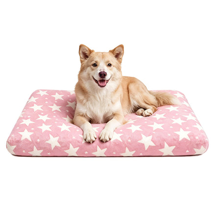 Tapete para cama de perro, reversible para jaula, lavable a máquina para perros pequeños