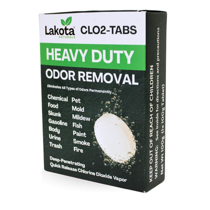 Kit desodorizante con nebulizador de dióxido de cloro de alta resistencia, eliminador de olores de fuerza profesional para auto, hogar, RV, habitación y garaje. Ambientador y desodorizante Scent Bomb. Kit fácil de usar