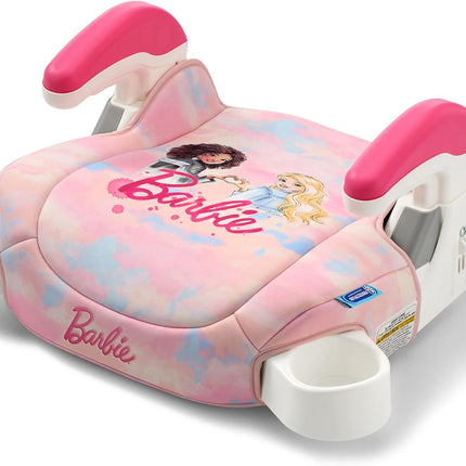 2.0 Backless Booster Car Seat, Barbie Painterly, Travel Booster Seat for Children Ages 4-10, Weight 40-100 Pounds and Height up to 57 Inches