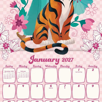 2027 Disney Princess Mini Calendar