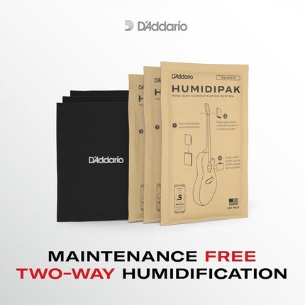 D'Addario Guitar Dehumidifier Packets - For Humidipak - Two-Way Absorb Replacement Packets - 3-Pack