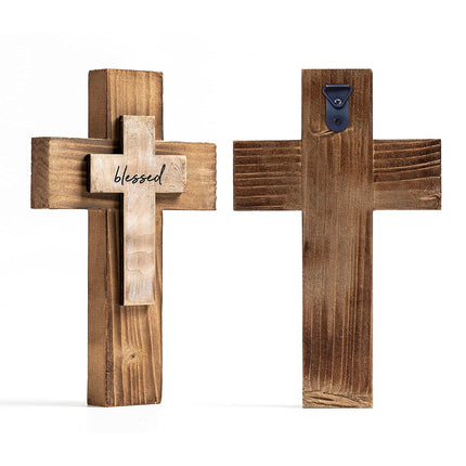 Wall Wooden Christians Cross Spiritual Religious Cross Gifts