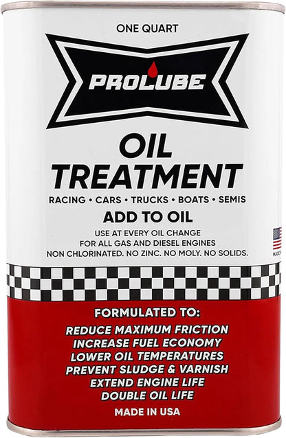 Engine Oil Treatment Additive for Gas & Diesel Engines, 1 Qt