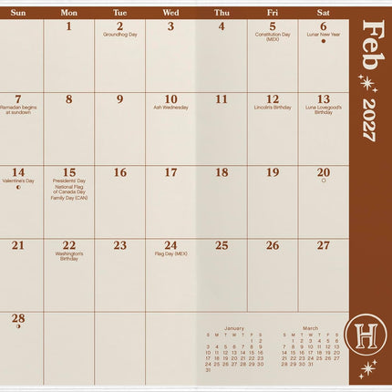 2027-2028 Harry Potter Pocket Planner