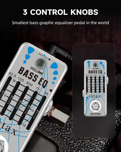 Equalizer Guitar Pedal Analog 5 Band Graphic EQ Guitar Effects Pedals - photo 2