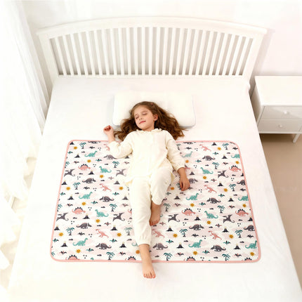 1 Pack Baby & Kids Waterproof Pee Pad 31x39 Dino Bed Wetting Pad