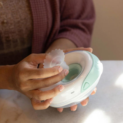 Willow - Breast Pump Sizing Kit - Flange Sizing Kit - Use w/Willow Go, Wave, or Most 24mm Flanges - Includes 13mm, 15mm, 17mm, 19mm, and 21mm Inserts- Breastfeeding Essentials for Postpartum