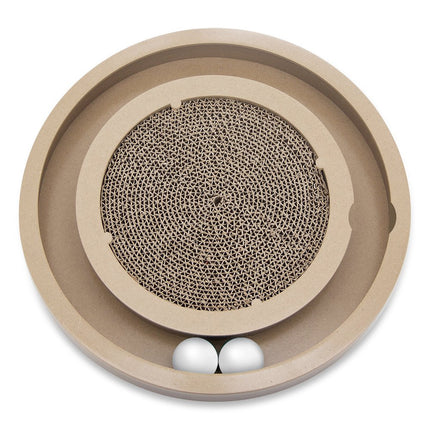Spin n' Scratch Cat Scratch Pad Refill - Round, 5-Pack