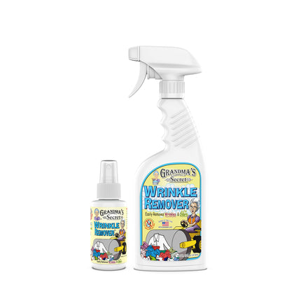 Spray quitamanchas para ropa - sin cloro, blanqueador ni toxinas - removedor de manchas de tela elimina aceite, pintura, sangre y manchas de mascotas - combo de 16 oz y 2 oz, DuoPack