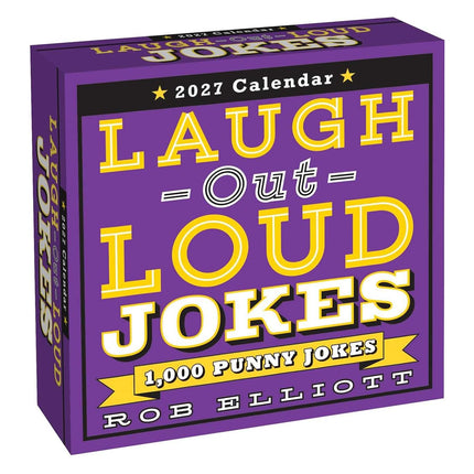 Laugh-Out-Loud Jokes 2027 Day-to-Day Calendar: 1,000 Punny Jokes