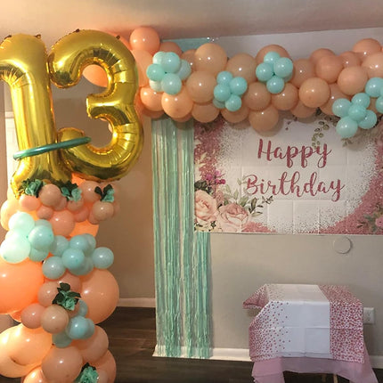Gold 1 Balloon - Number Balloon 40 Inch, 1st Gold Birthday Decorations