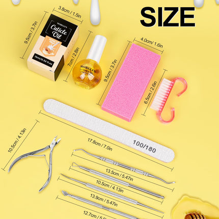 Nail File and Buffer Blocks with Nail Care Kit