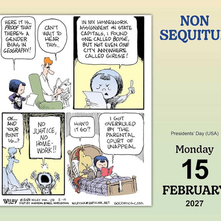 Non Sequitur 2027 Day-to-Day Calendar