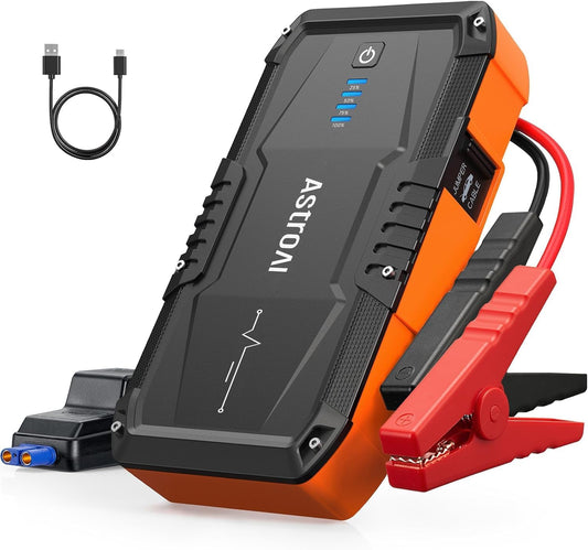 1500A Portable 12V Lithium Car Battery Jump Starter
