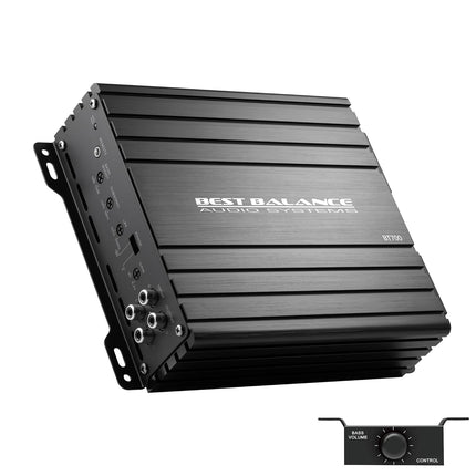 Bast Balance Mono Amplifier,700W RMS Continuous Power,Digital Class D Amp,1 Ohm Stable,Specifically Designed for High-Power Subwoofers