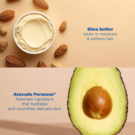 Mustela Detangling & Nourishing Conditioner - Natural Shea Butter & Avocado - Curly & Frizzy Hair - Dermatologist-tested & safe for Babies and Kids - 6.76 US Fl. Oz.