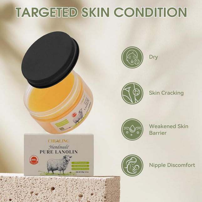 Handmade Lanolin - 100% Pure Natural Australian Lanolin Cream