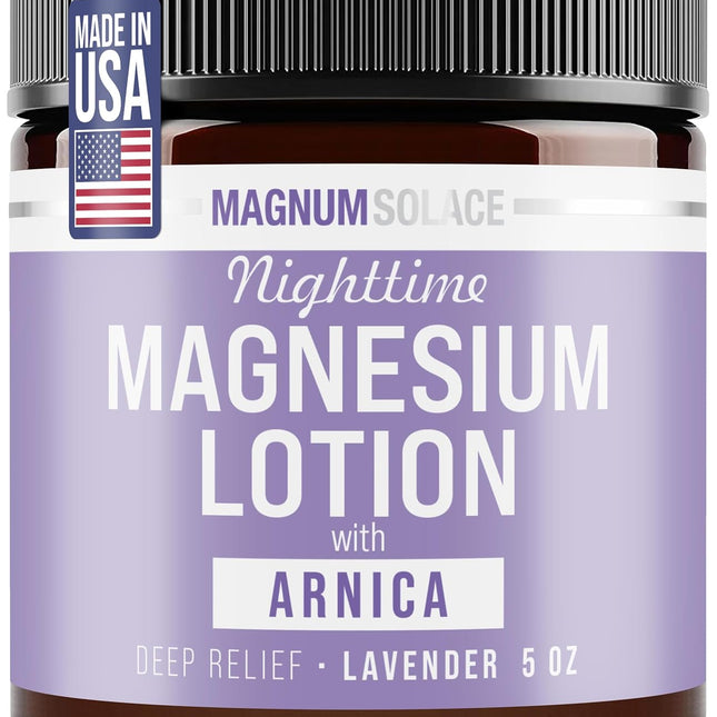 Nighttime Magnesium Lotion with Arnica for Muscles & Joints