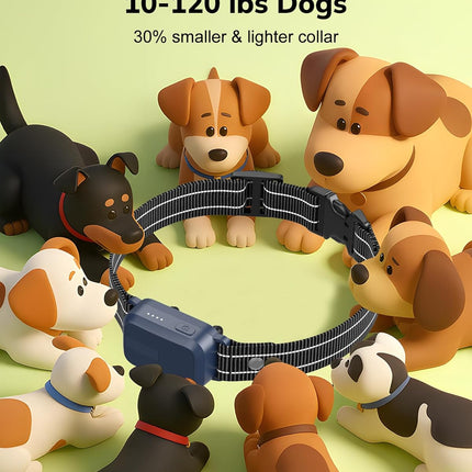 Dog Shock Collar - 4500FT Dog Training Collar with Remote, IPX8 Waterproof Electric Dog Collar with 4 Training Modes, Rechargeable eCollar for Small Medium Large Dogs 10-120lbs(NBU)