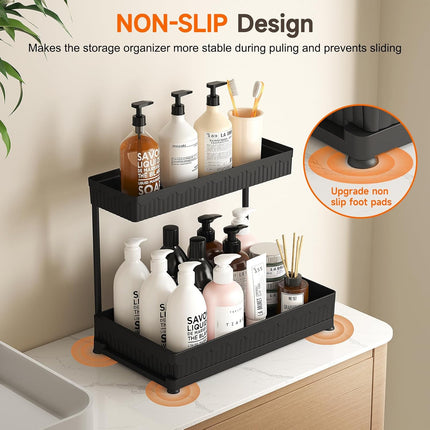 Sevenblue organizer pull-out drawer mechanism