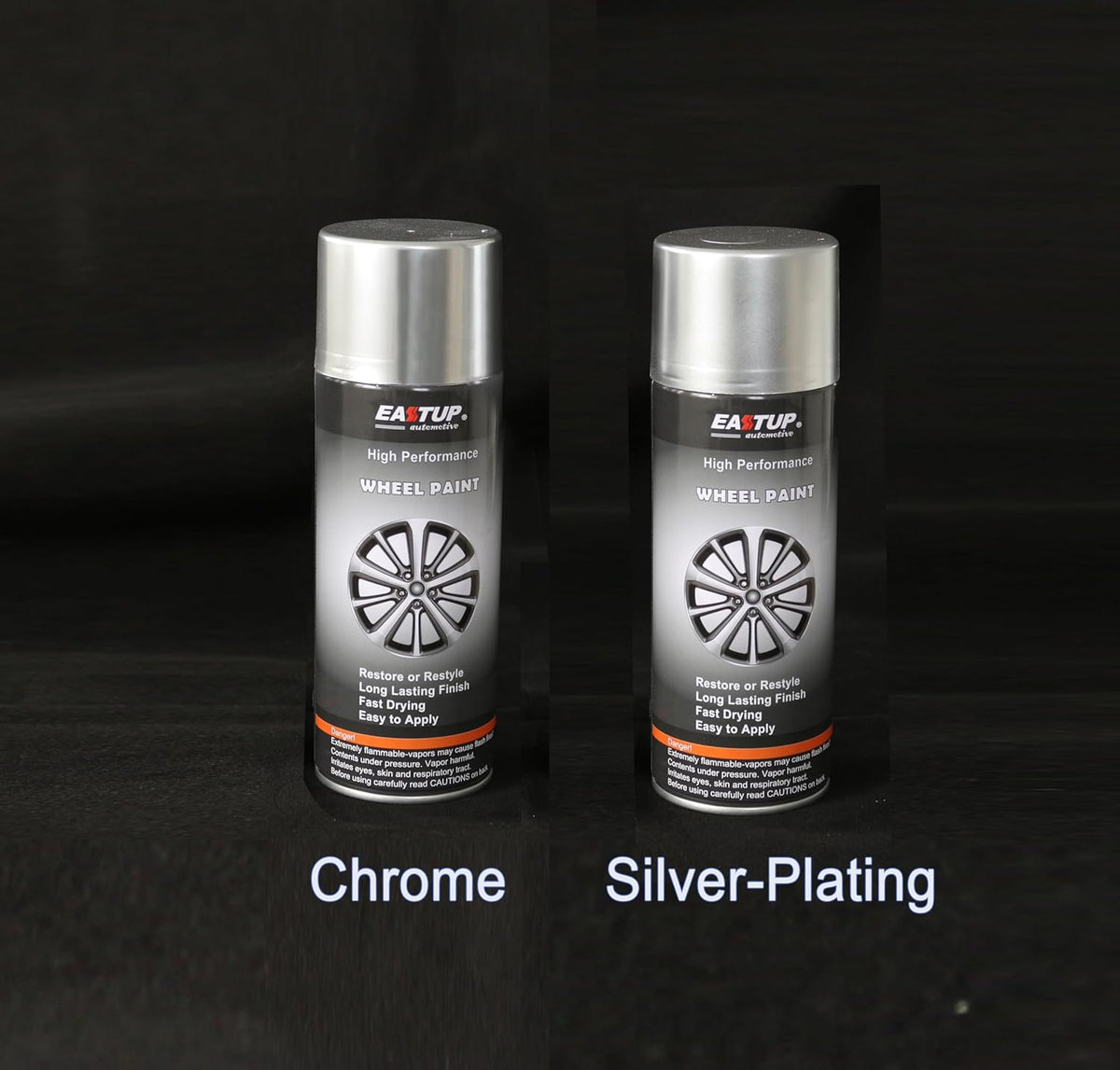 Premium Metallic Chrome Acrylic Enamel Wheel Paint - photo 3