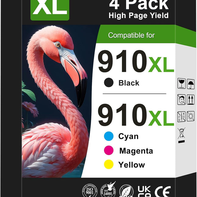 910XL Ink Cartridges for HP Printers Compatible for HP 910XL Ink Cartridges