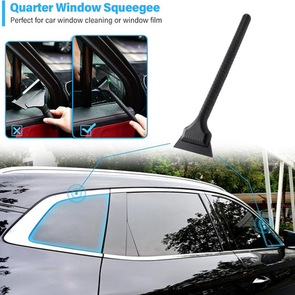 Vinyl Wrap Tool Window Tinting Kit with Heat Gun 16FT Cord,Sponge Roller,Magnet Holder,Vinyl Tucking Tool,Tint Squeegee, Film Cutter for Car Wrapping, Graphics and Decal Installation